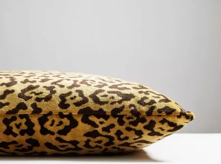 Scalamandre Leopardo Decorative Pillow, 22" x 22"