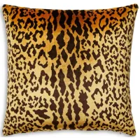 Scalamandre Leopardo Decorative Pillow, 22" x 22"