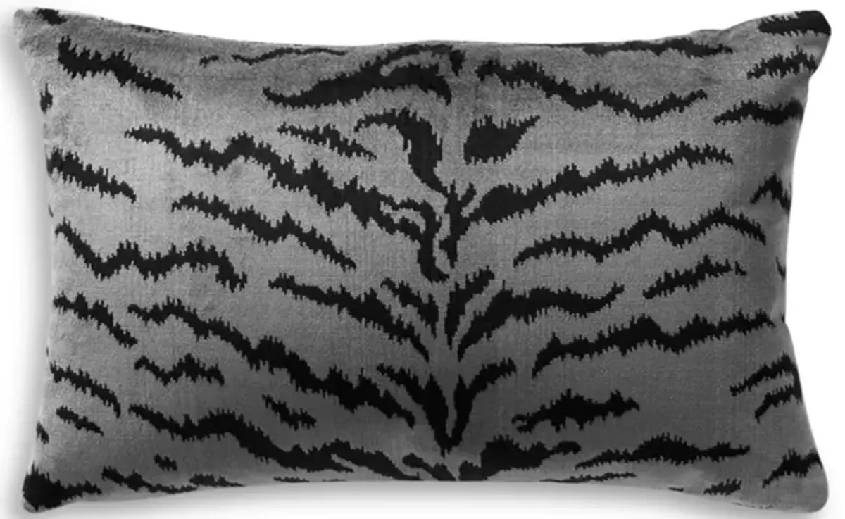 Scalamandre Tigre Lumbar Decorative Pillow, 22" x 14"