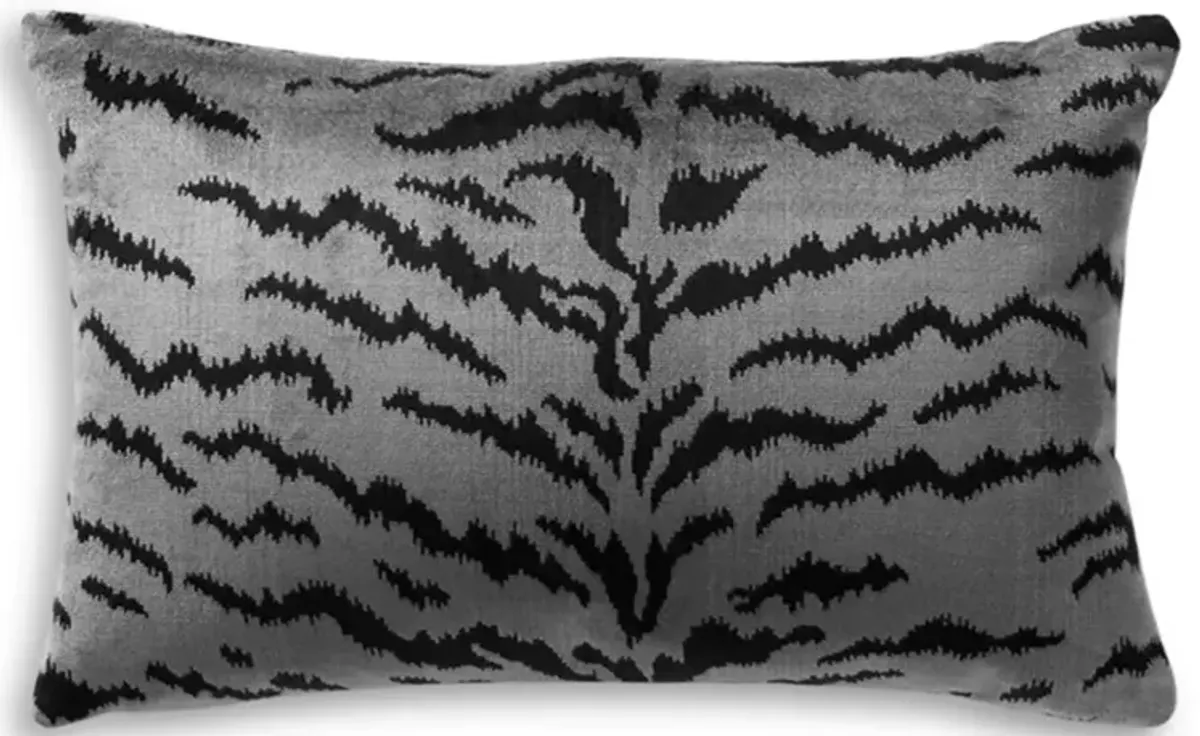 Scalamandre Tigre Lumbar Decorative Pillow, 22" x 14"