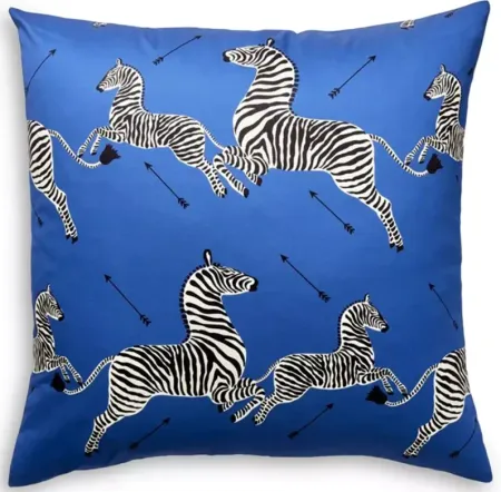 Scalamandre Zebra's Petite Decorative Pillow, 22" x 22"