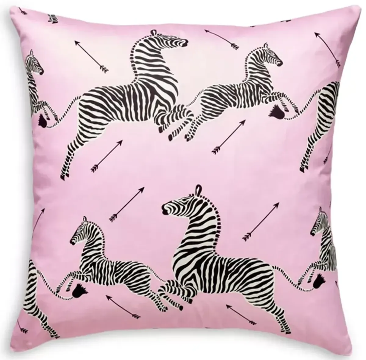 Scalamandre Zebra's Petite Decorative Pillow, 22" x 22"