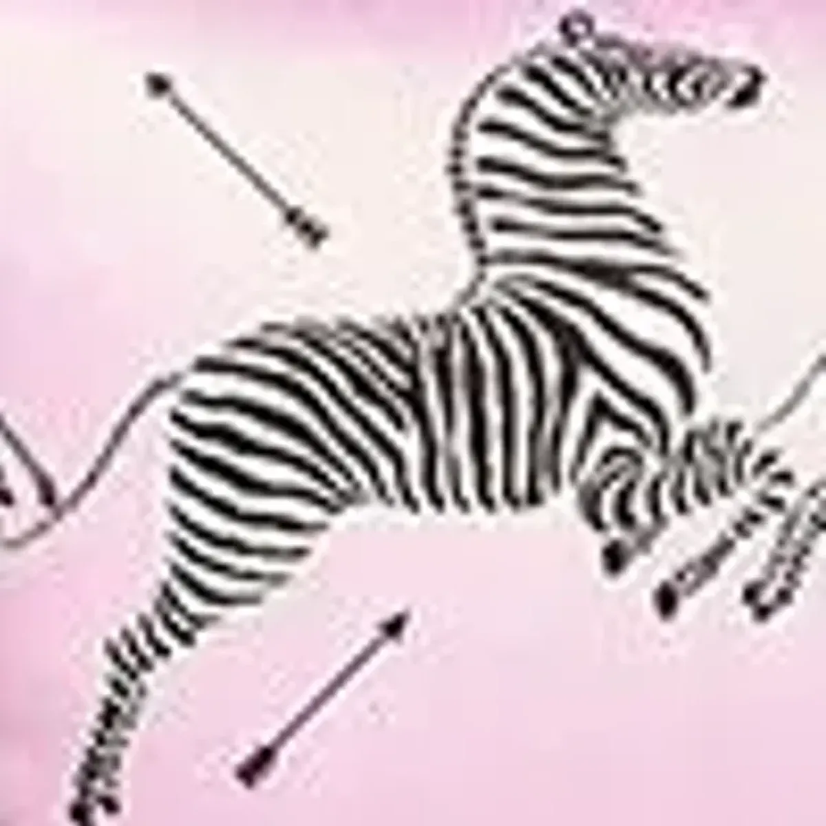 Scalamandre Zebra's Petite Decorative Pillow, 22" x 22"