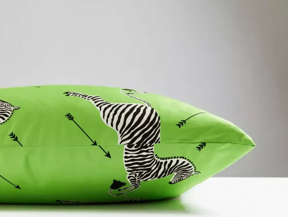 Scalamandre Zebra's Petite Decorative Pillow, 22" x 22"