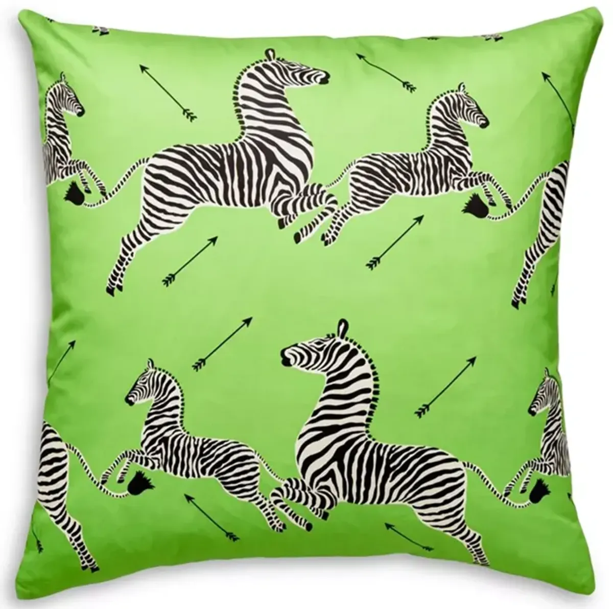 Scalamandre Zebra's Petite Decorative Pillow, 22" x 22"