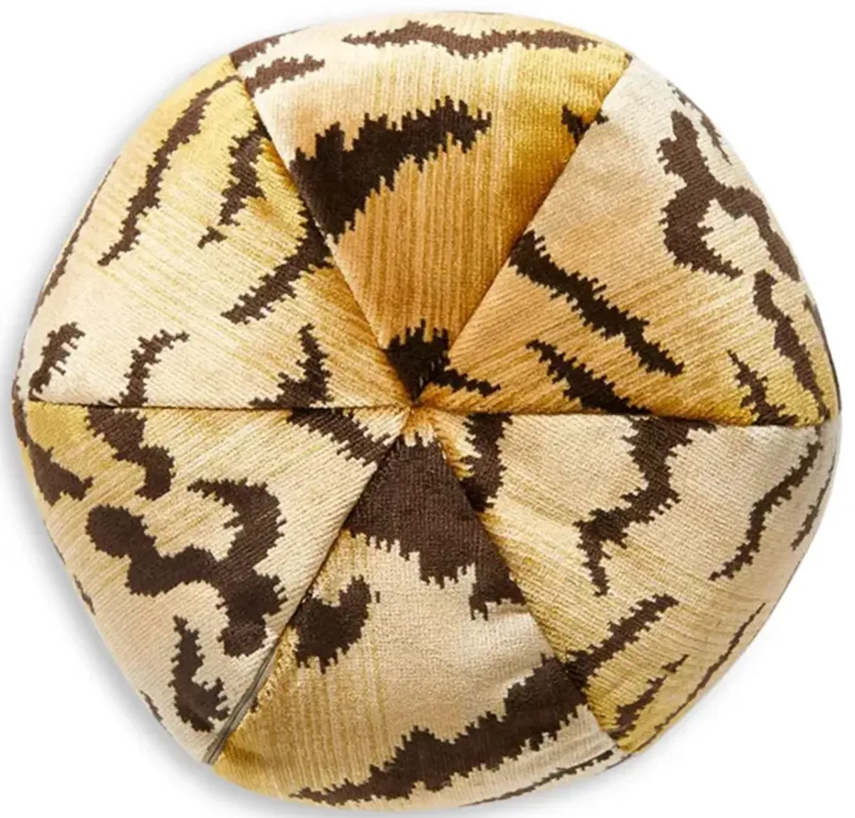 Scalamandre Tigre Sphere Decorative Pillow, 12"