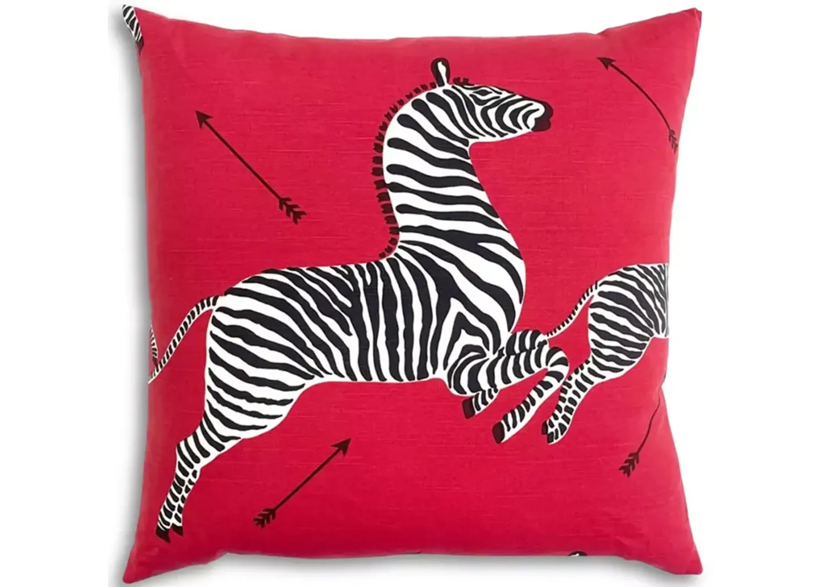 Scalamandre Zebra's Decorative Pillow, 22" x 22"