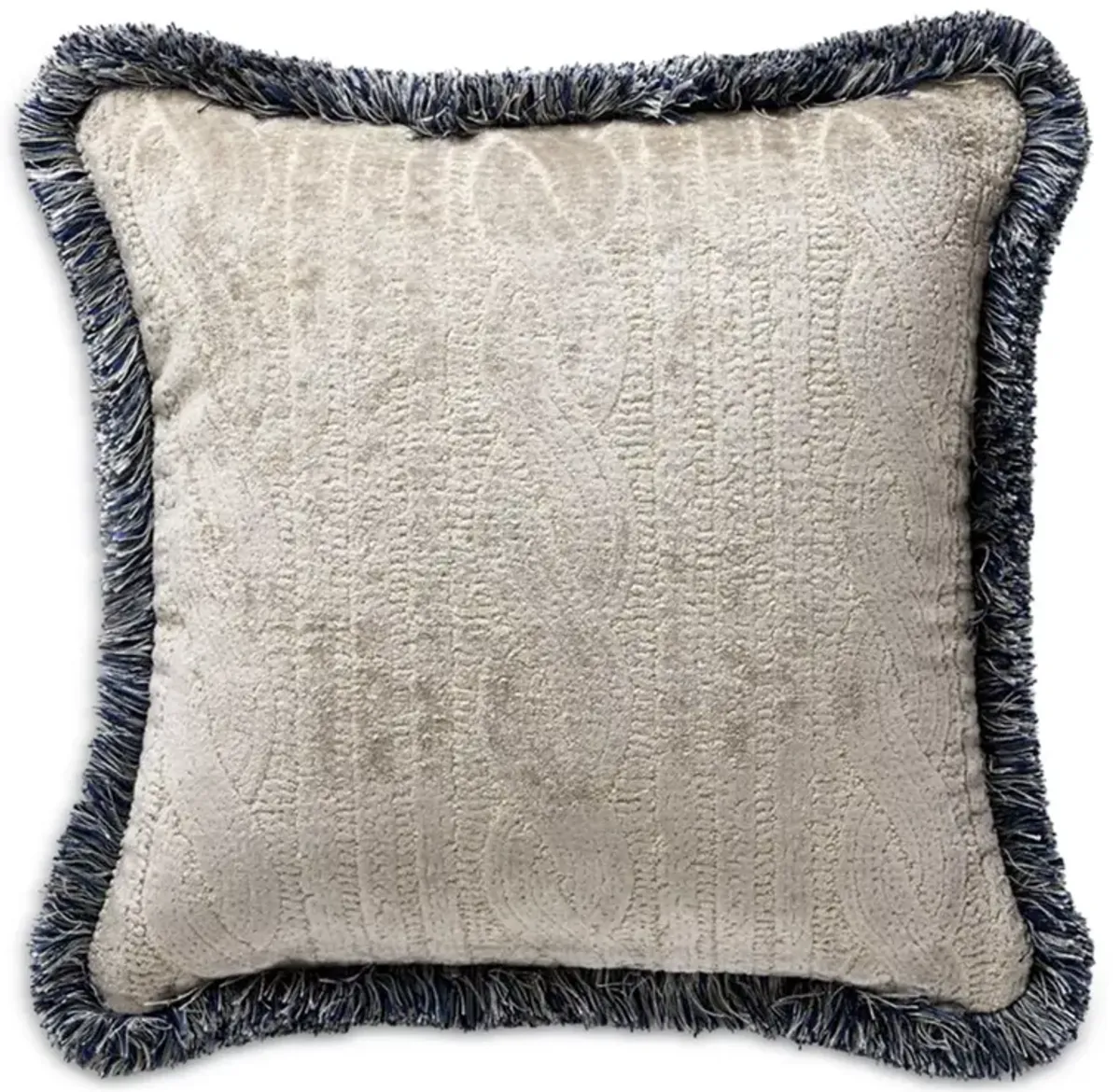 Scalamandre Sweater Decorative Pillow, 22" x 22"