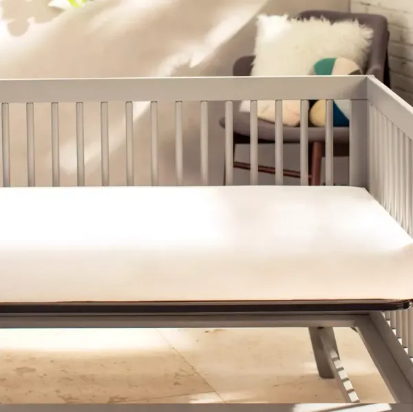 Naturepedic Organic Crib Mattress Classic Lightweight, Baby and Toddler Bed