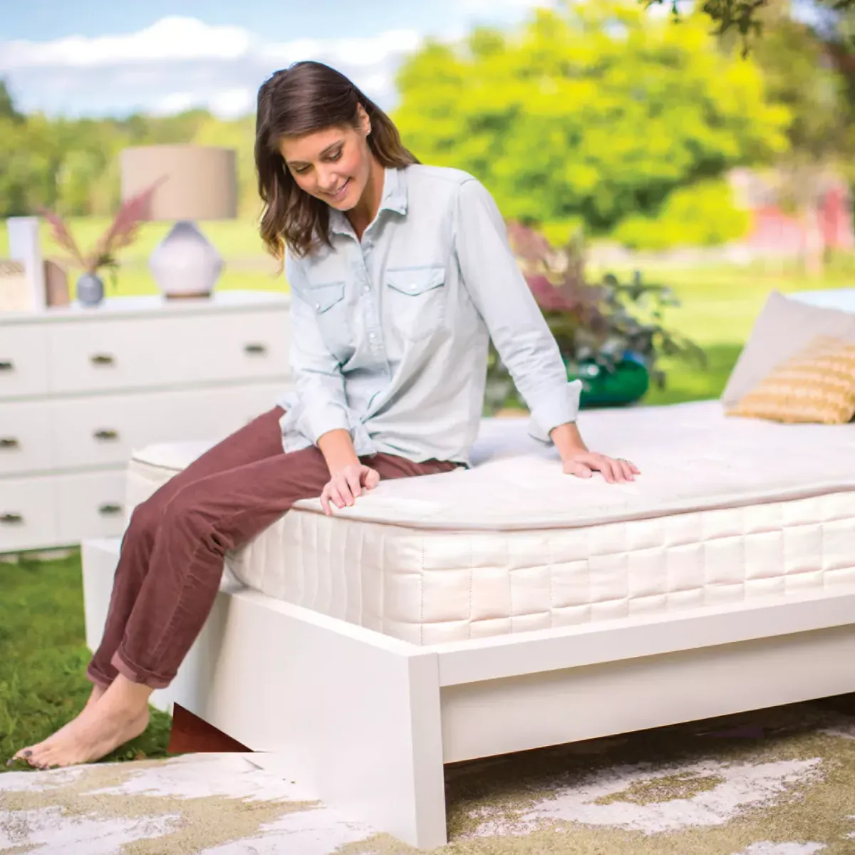 Naturepedic Chorus Organic Firm Mattress, Twin XL