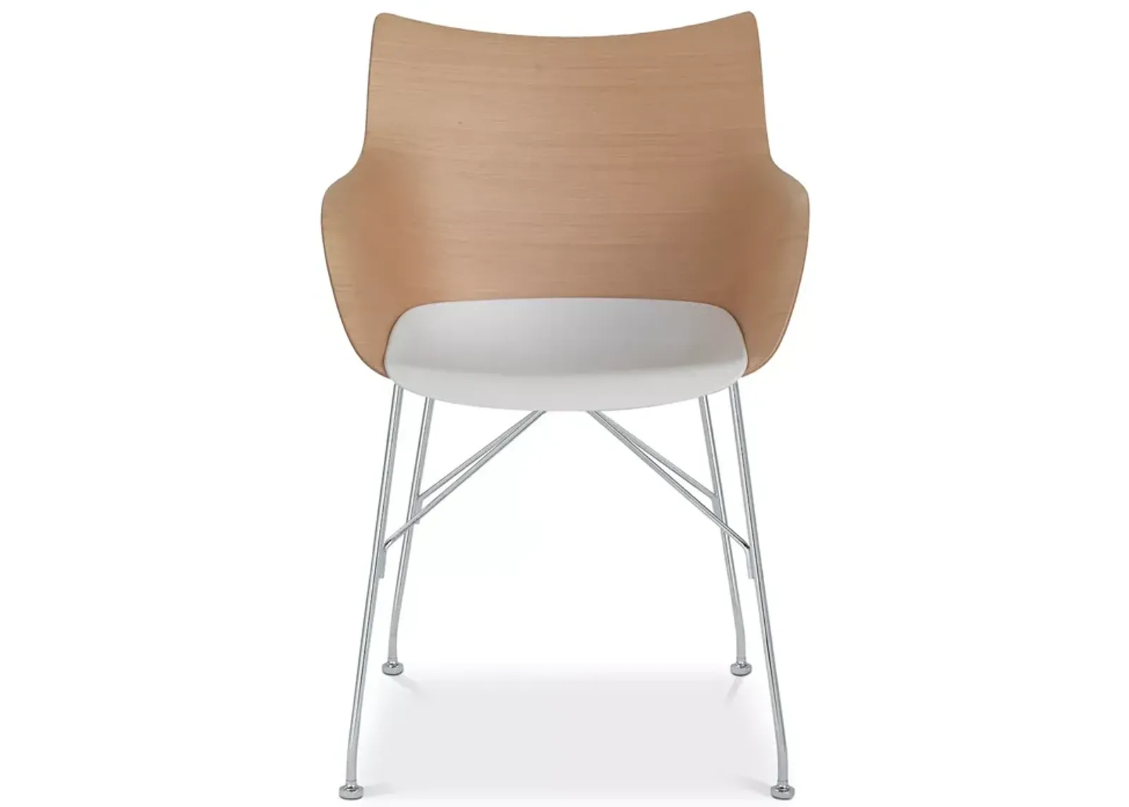 Kartell Q  Basic Veneer Dining Chair