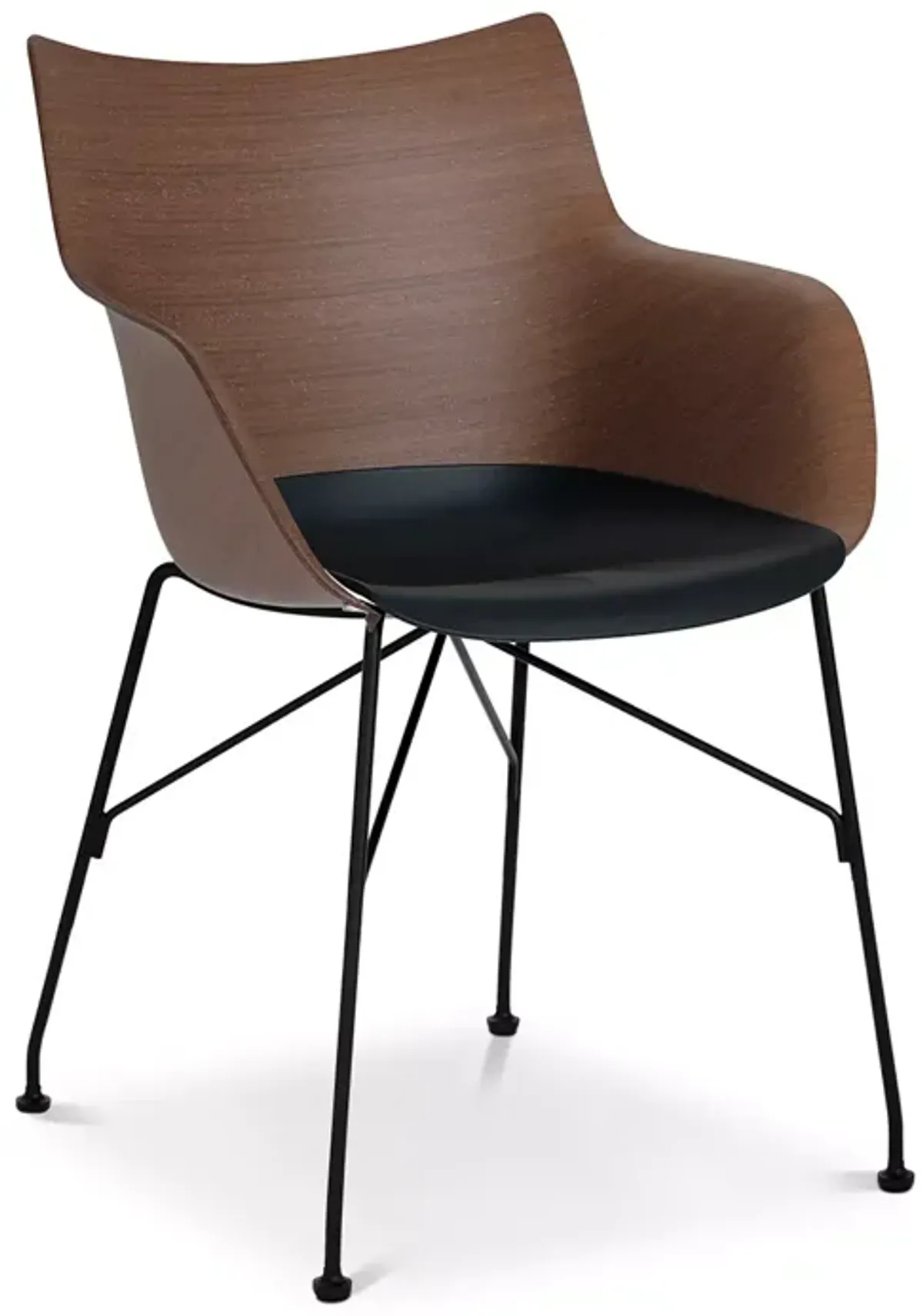 Kartell Q  Basic Veneer Dining Chair