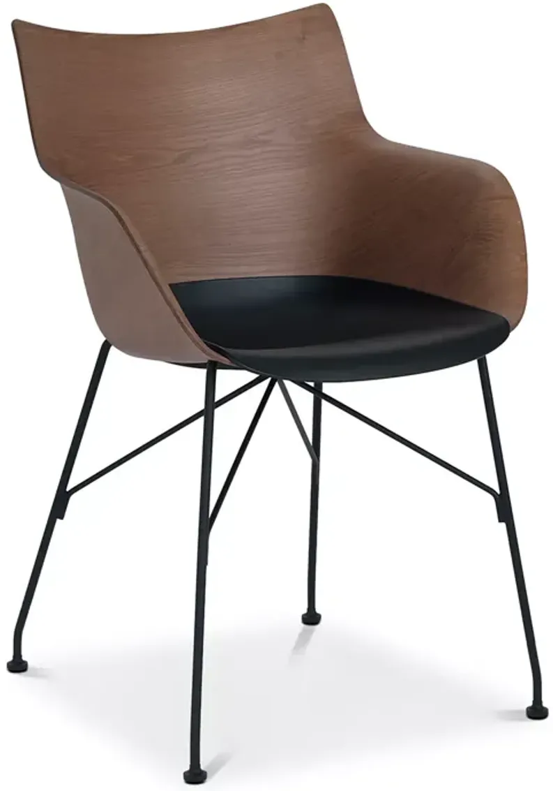 Kartell Q Slatted Ash Dining Chair