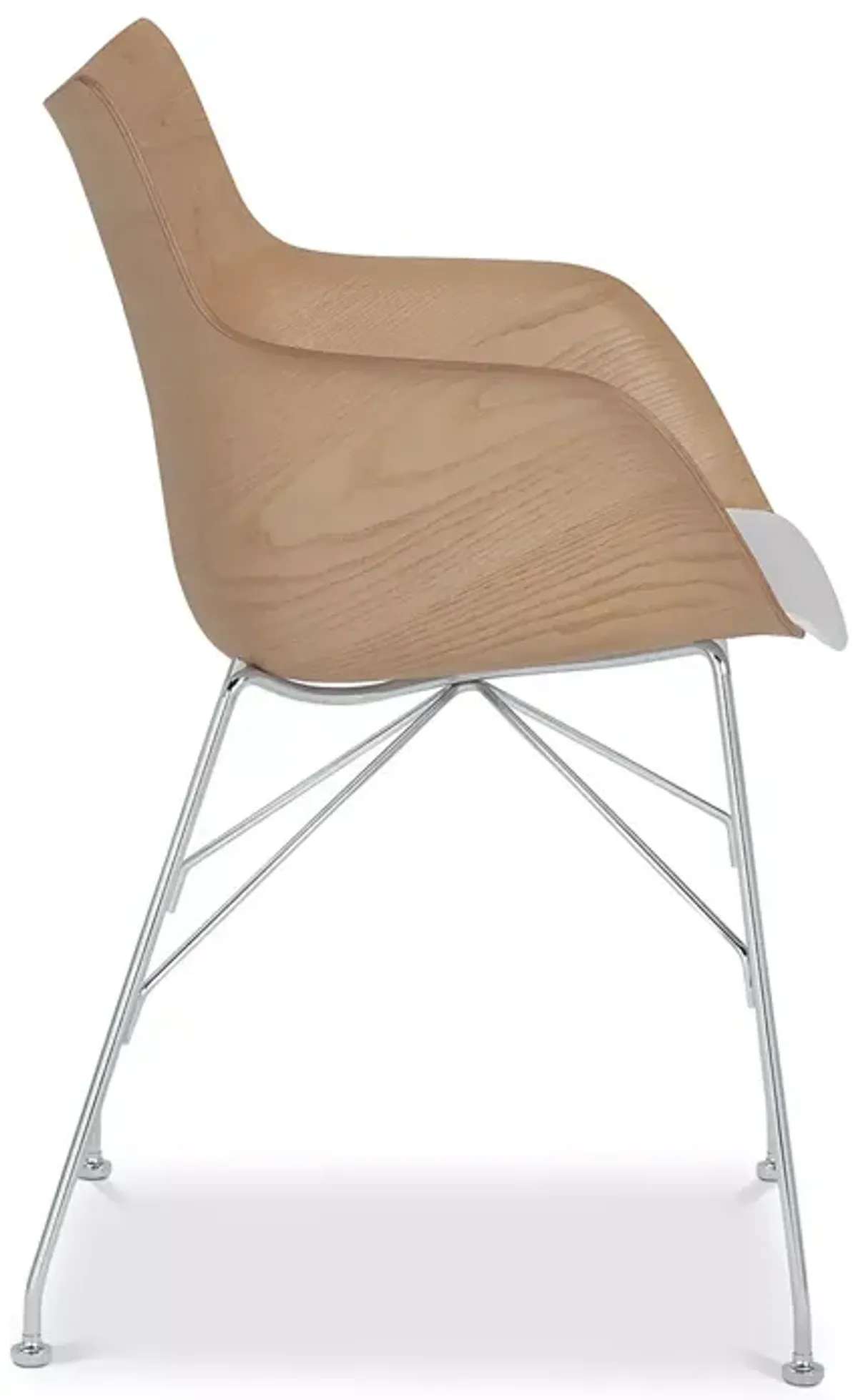 Kartell Q Slatted Ash Dining Chair