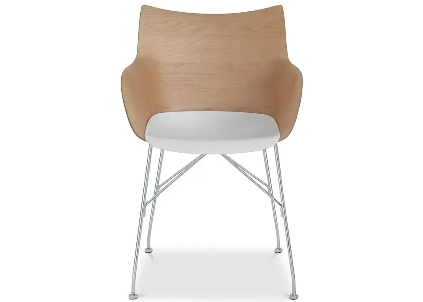 Kartell Q Slatted Ash Dining Chair