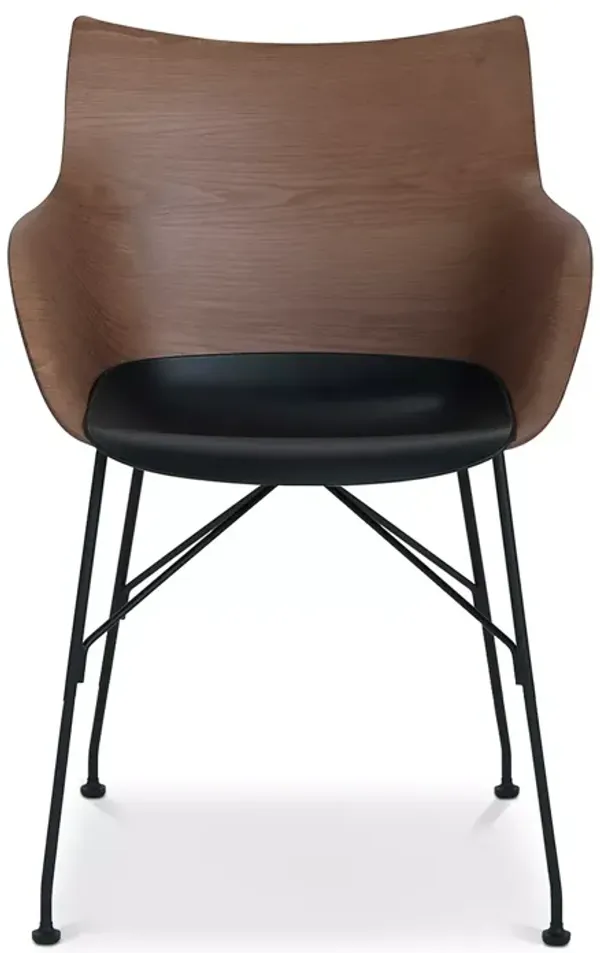 Kartell Q Slatted Ash Dining Chair