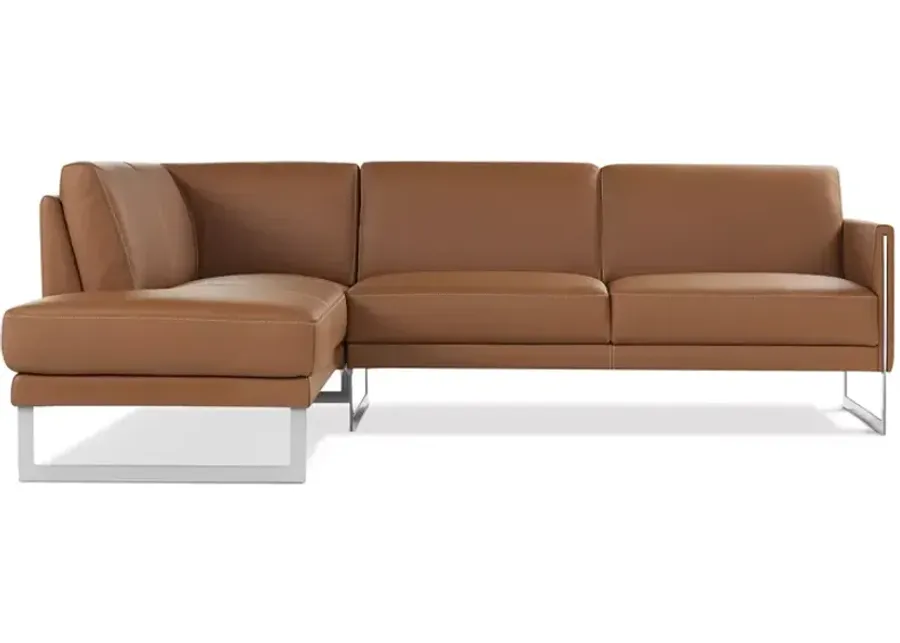 Giuseppe Nicoletti Coco Leather Sectional - 100% Exclusive