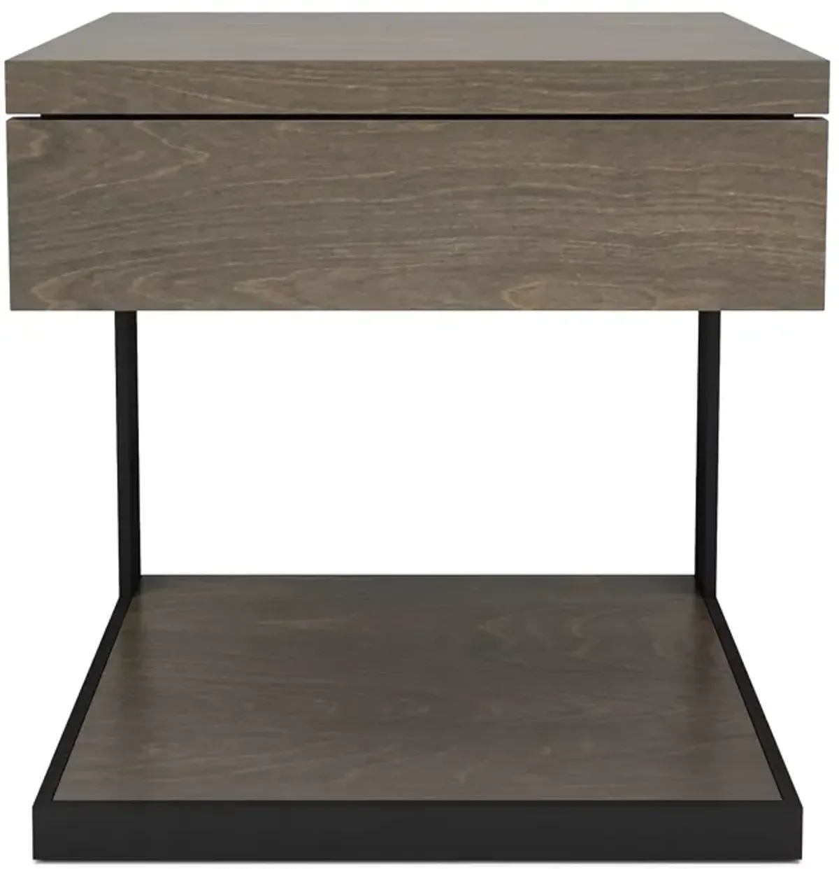 HuppÃ© Clark 1-Drawer C-Shape Nightstand