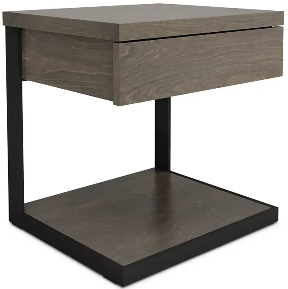 HuppÃ© Clark 1-Drawer C-Shape Nightstand