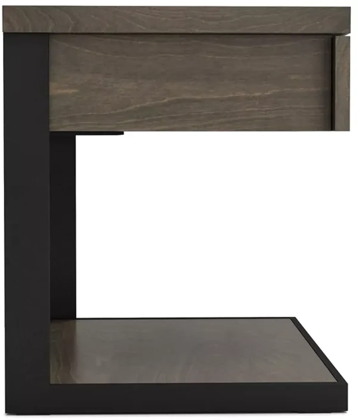 HuppÃ© Clark 1-Drawer C-Shape Nightstand