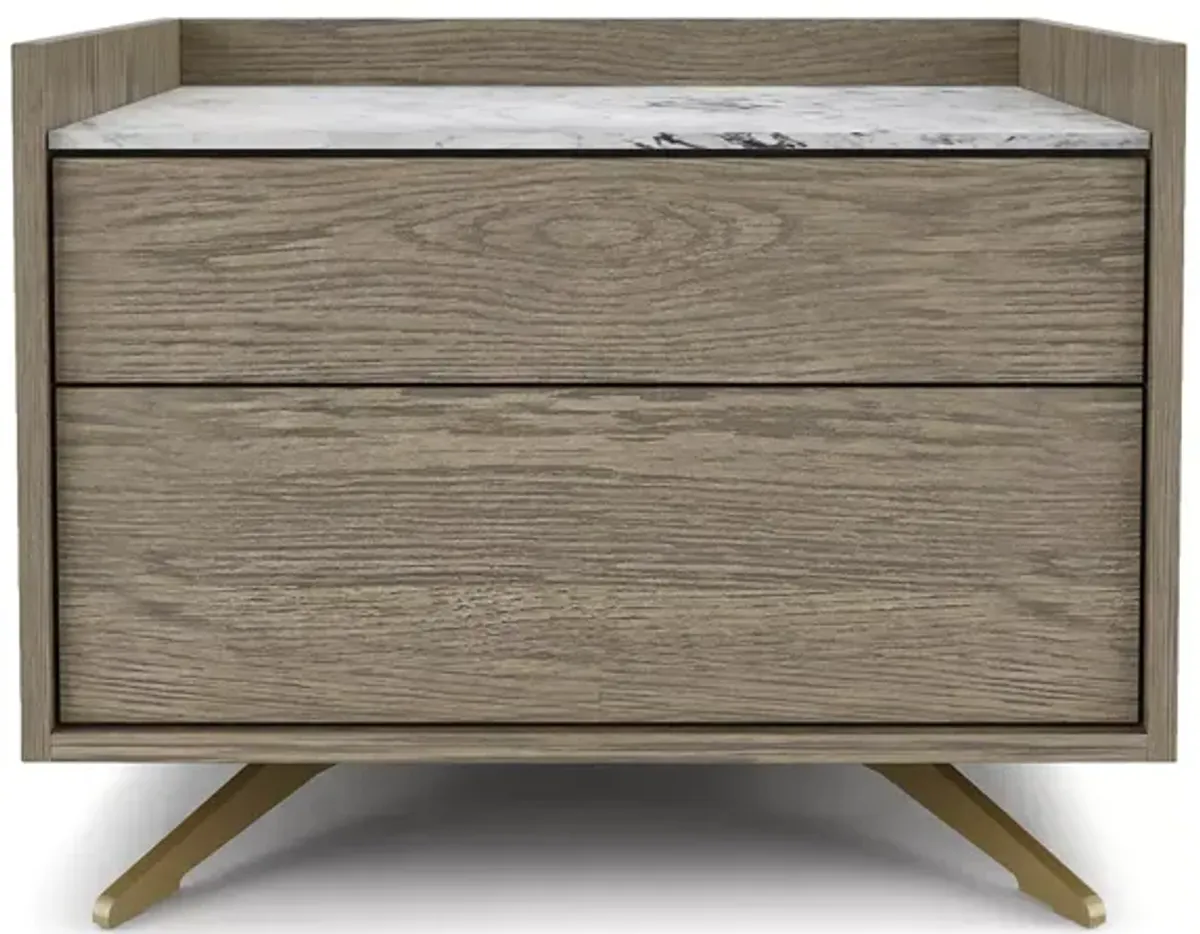 HuppÃ© Memento 2-Drawer Large Nightstand