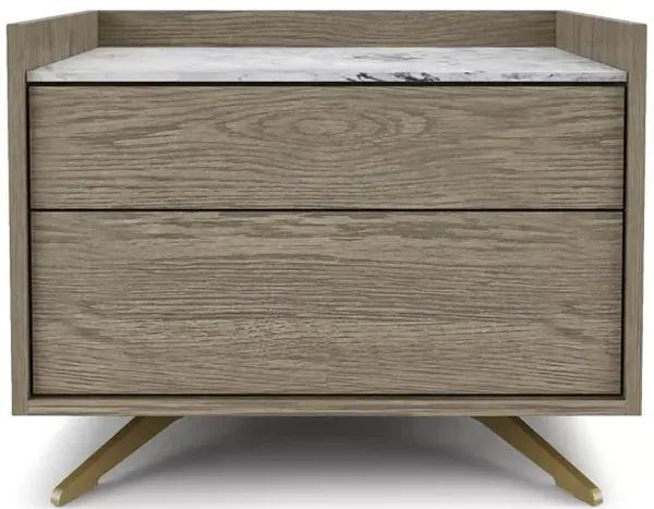Huppé Memento 2-Drawer Large Nightstand