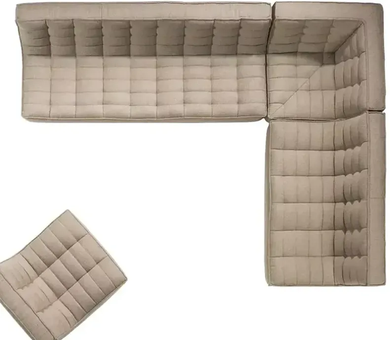Ethnicraft N701 Two Seat Sofa Sectional