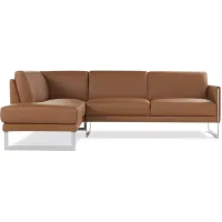 Giuseppe Nicoletti Coco Leather Sectional - 100% Exclusive
