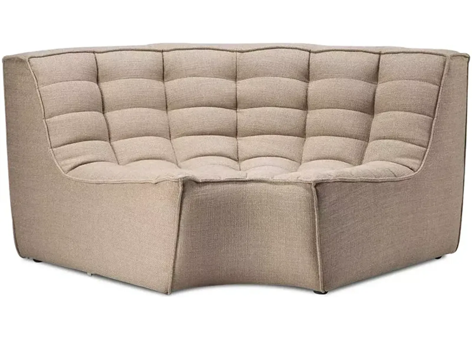 Ethnicraft N701 Sofa Round Corner Sectional