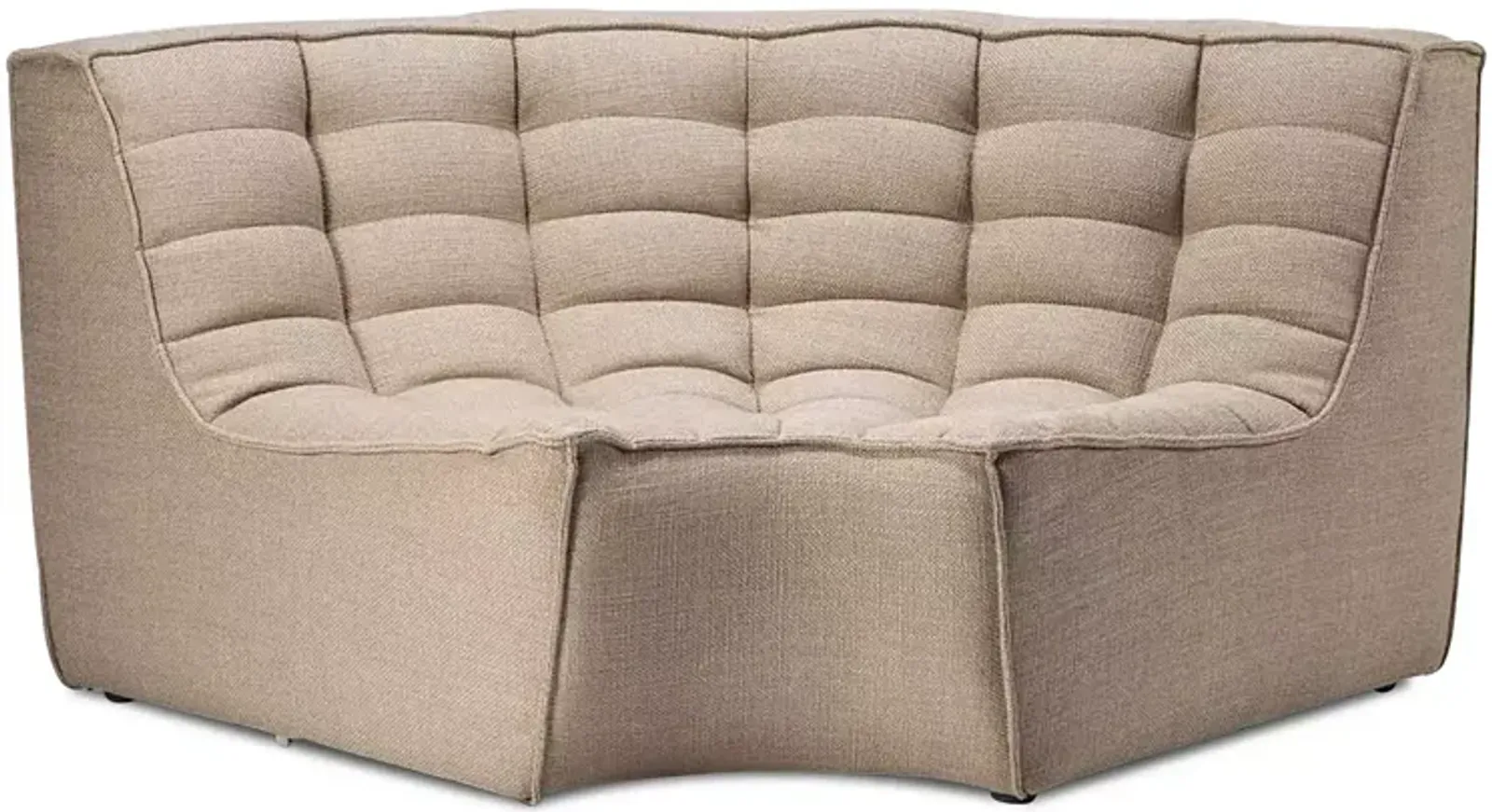 Ethnicraft N701 Sofa Round Corner Sectional