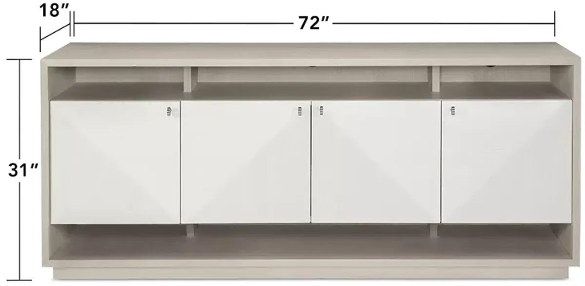 Bernhardt Axiom Entertainment Console