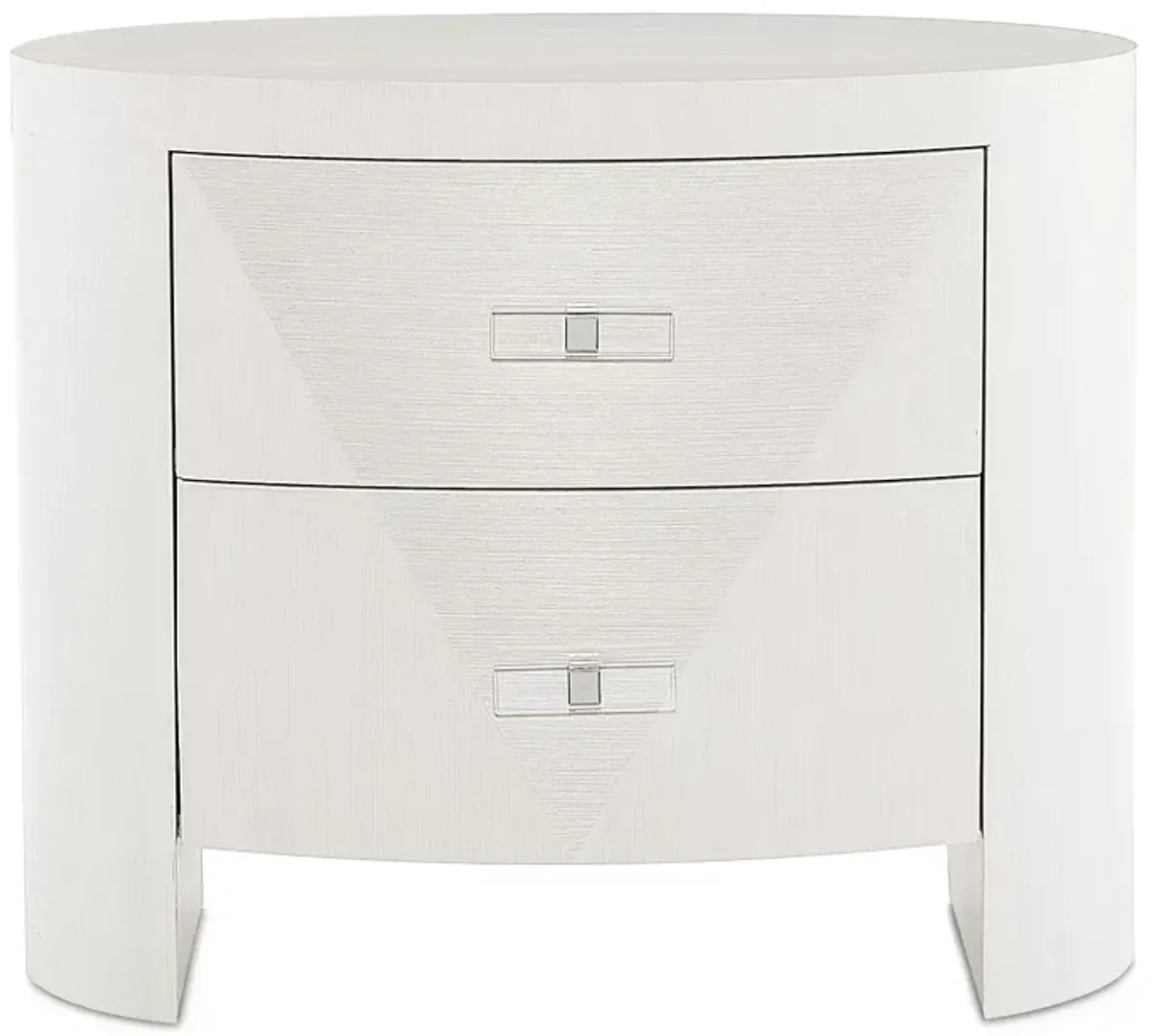 Bernhardt Axiom Oval Nightstand