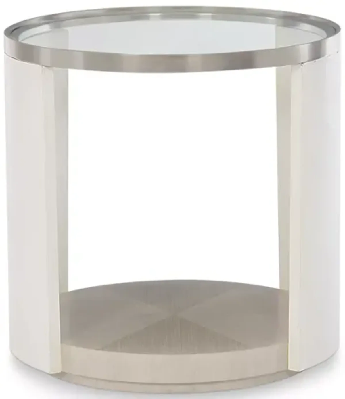 Bernhardt Axiom Round Chairside Table