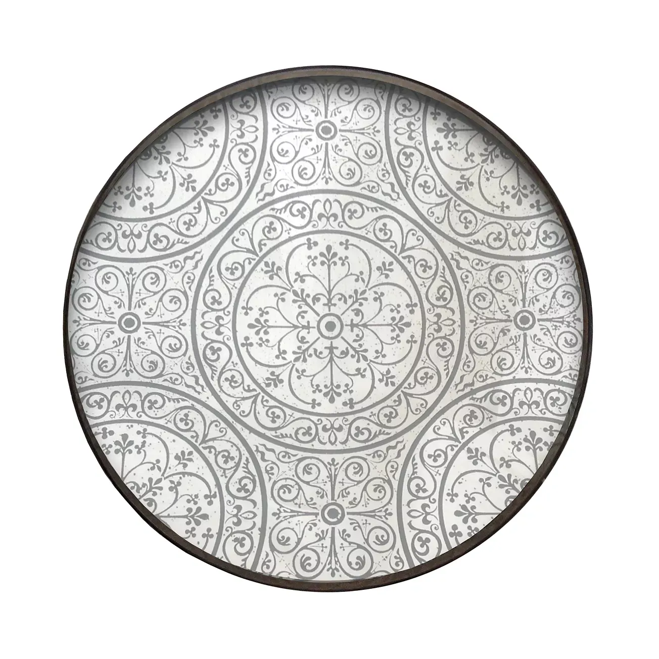 Notre Monde Moroccan Frost Mirror Tray