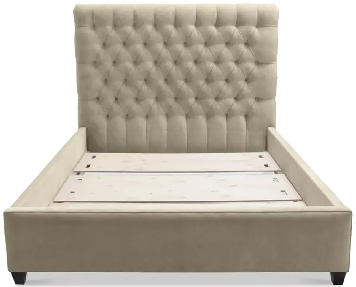 Bloomingdale's Artisan Collection Spencer Tufted Upholstery Queen Bed