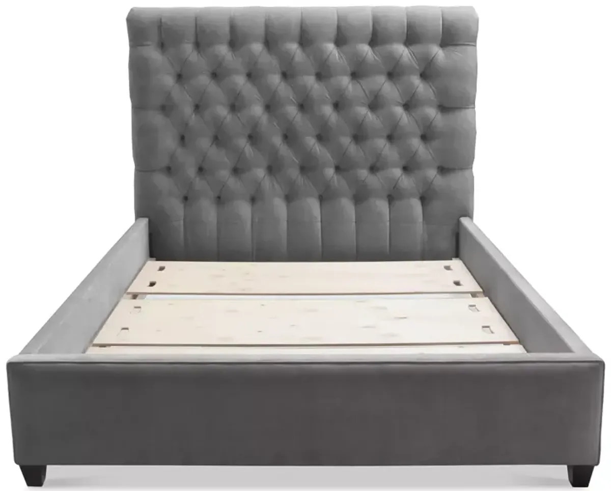 Bloomingdale's Artisan Collection Spencer Tufted Upholstery Queen Bed