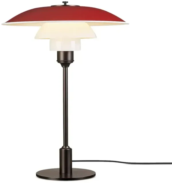 Louis Poulsen PH 3½-2½ Table Lamp, Red