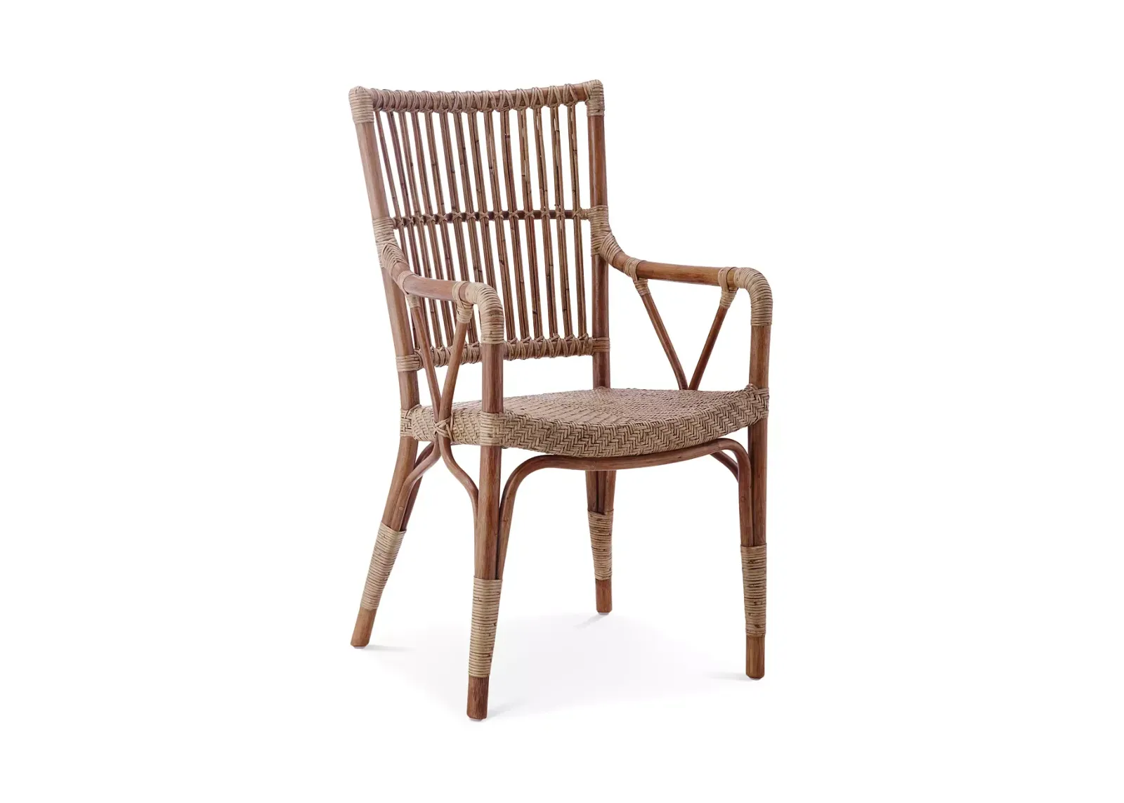 Sika Designs Piano Rattan Dining Armchair