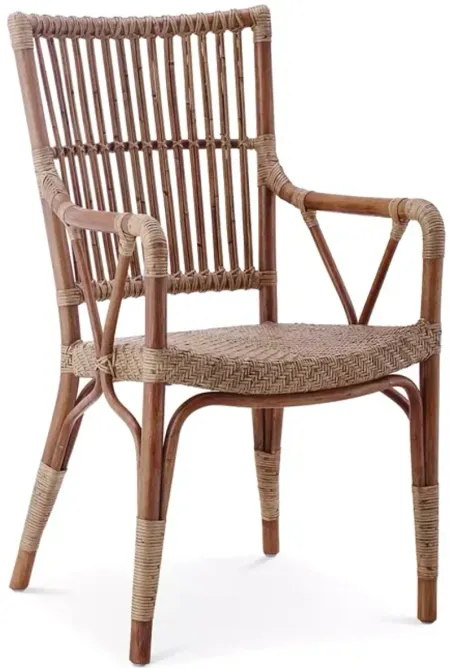 Sika Designs Piano Rattan Dining Armchair