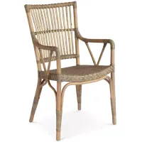 Sika Designs Piano Rattan Dining Armchair