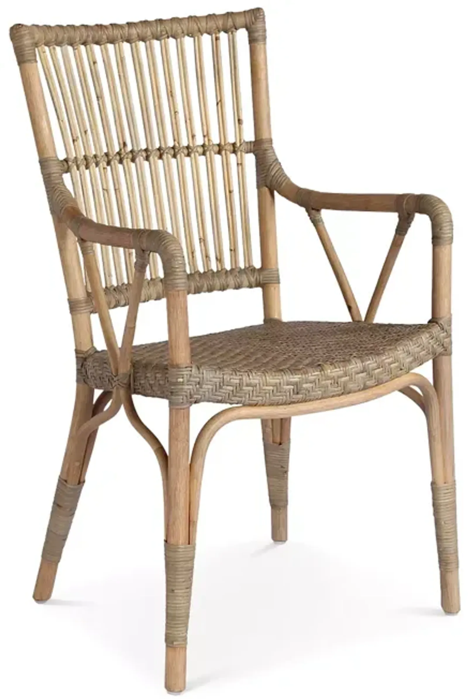 Sika Designs Piano Rattan Dining Armchair