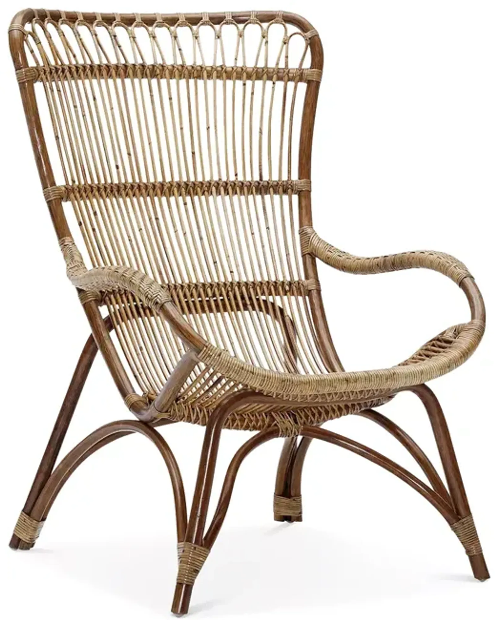 Sika Designs Monet High Back Rattan Lounge Chair