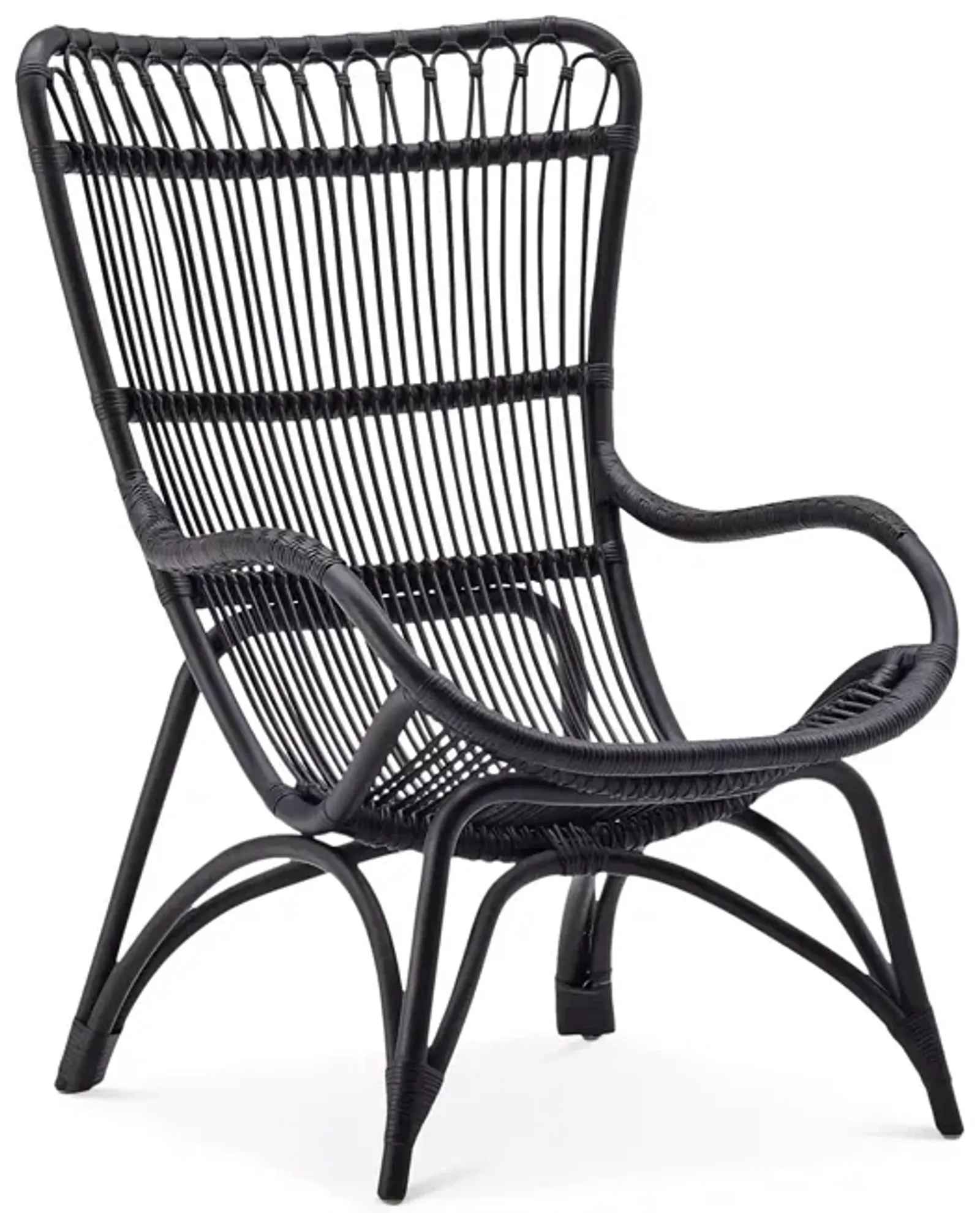 Sika Designs Monet High Back Rattan Lounge Chair