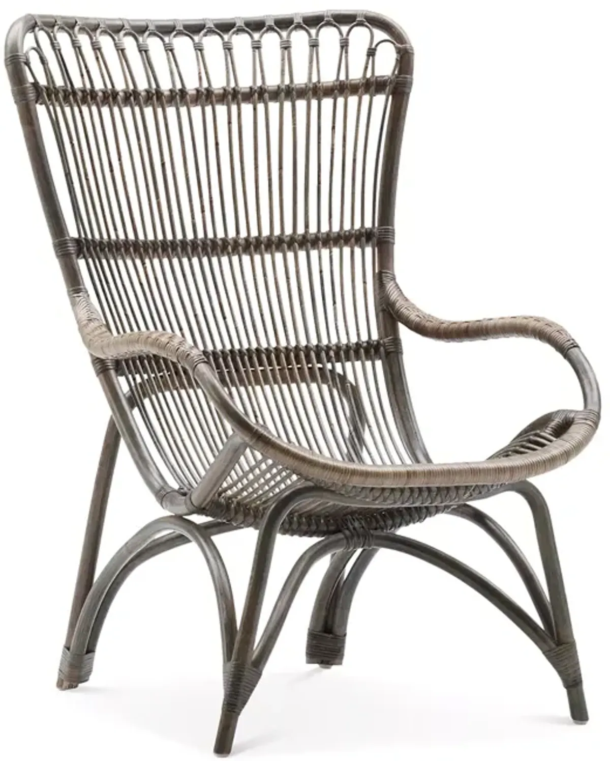 Sika Designs Monet High Back Rattan Lounge Chair