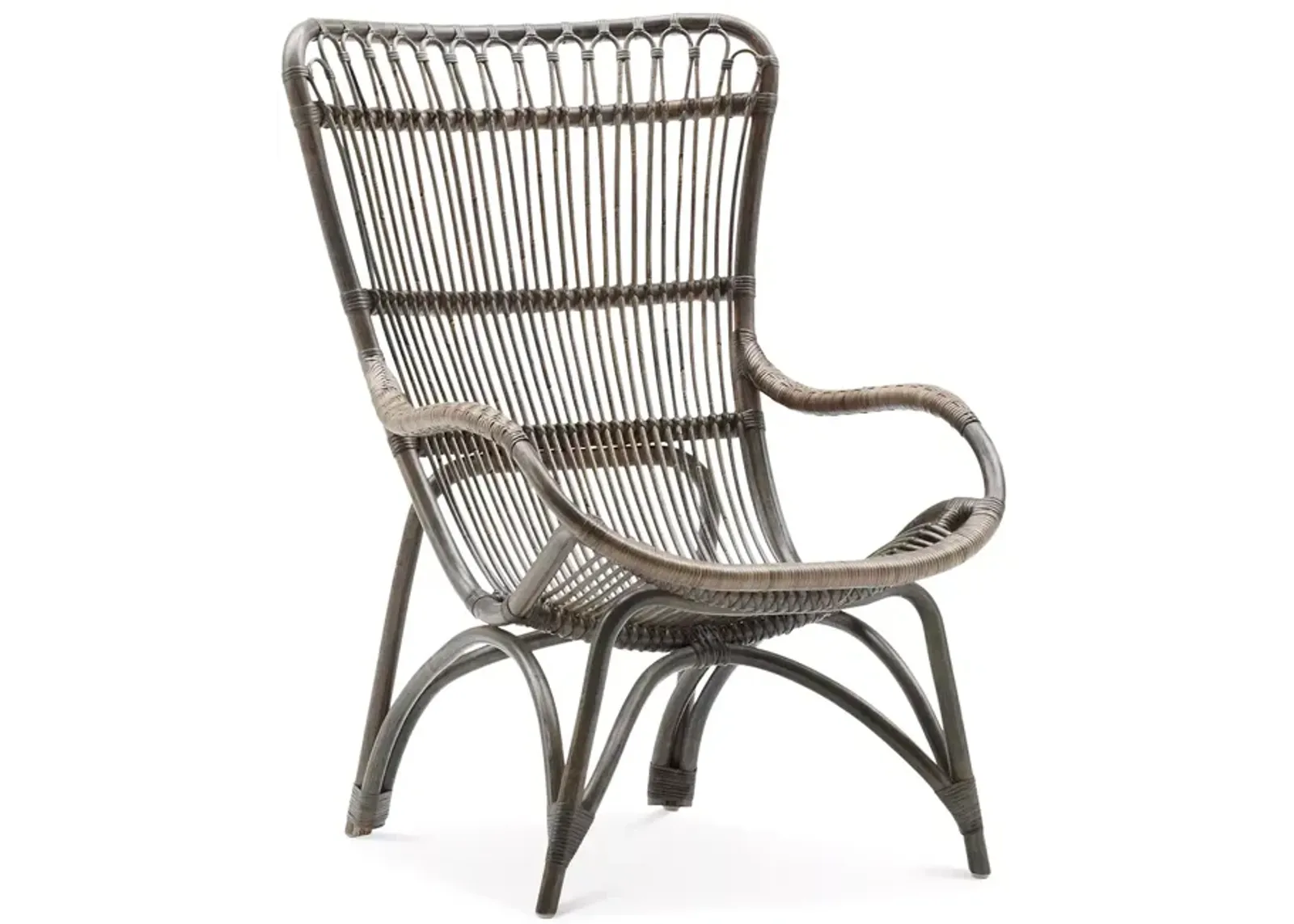 Sika Designs Monet High Back Rattan Lounge Chair