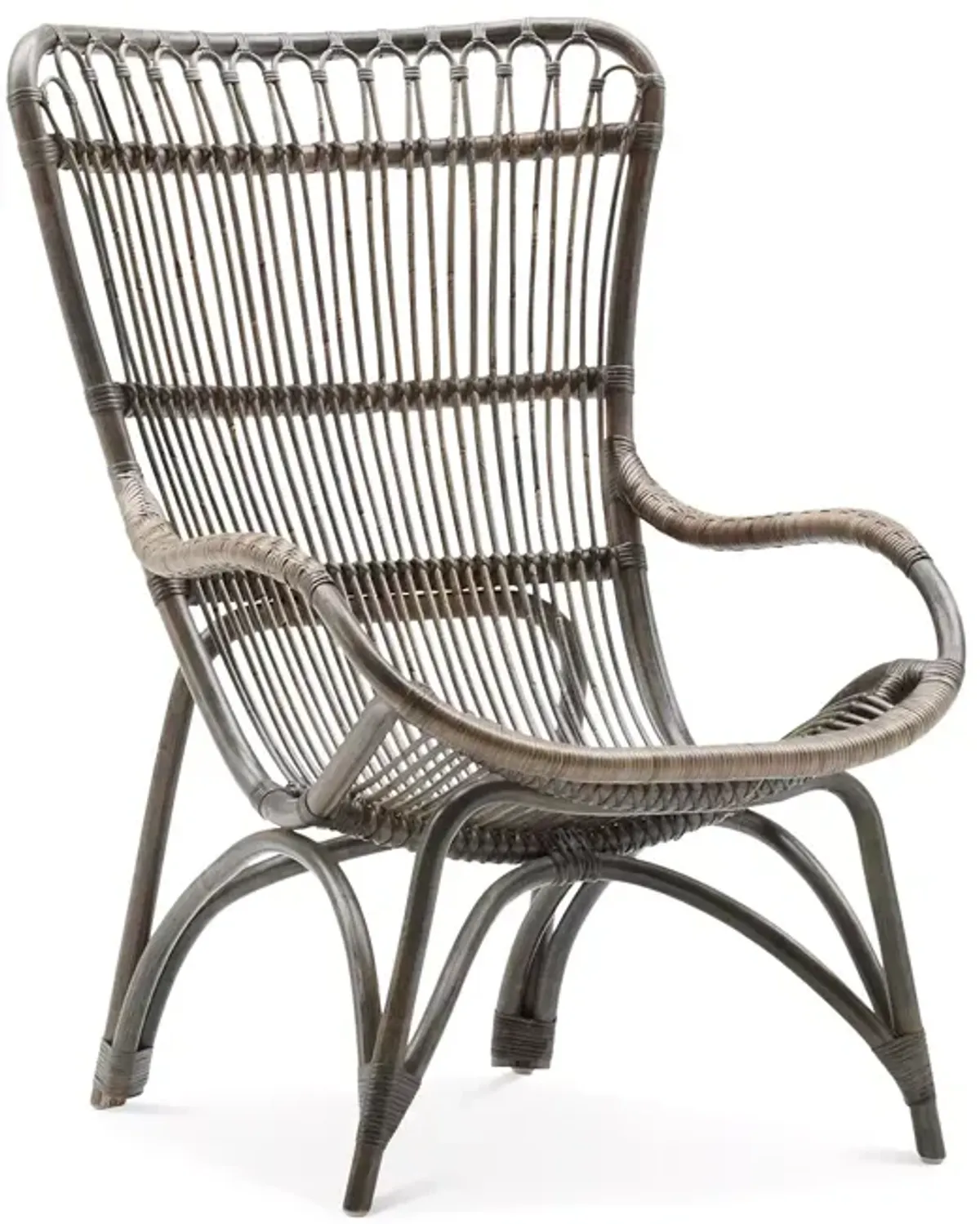 Sika Designs Monet High Back Rattan Lounge Chair