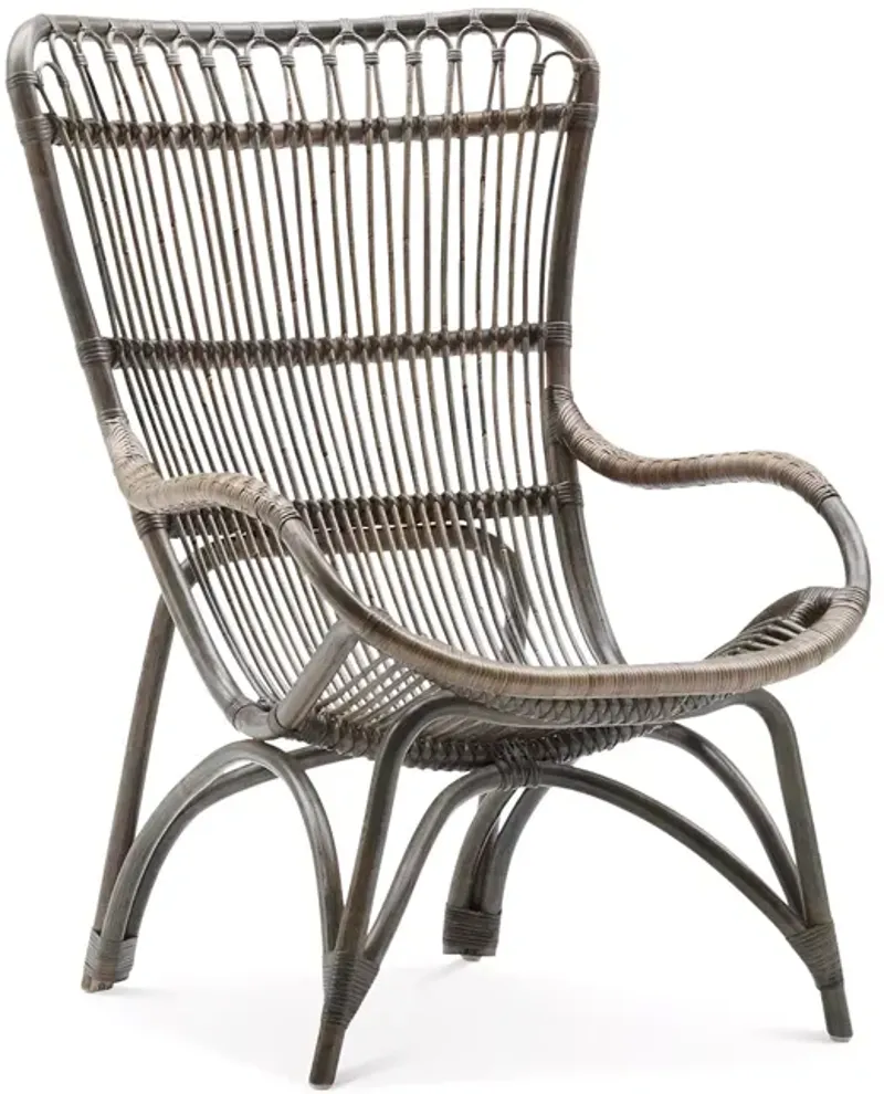Sika Designs Monet High Back Rattan Lounge Chair