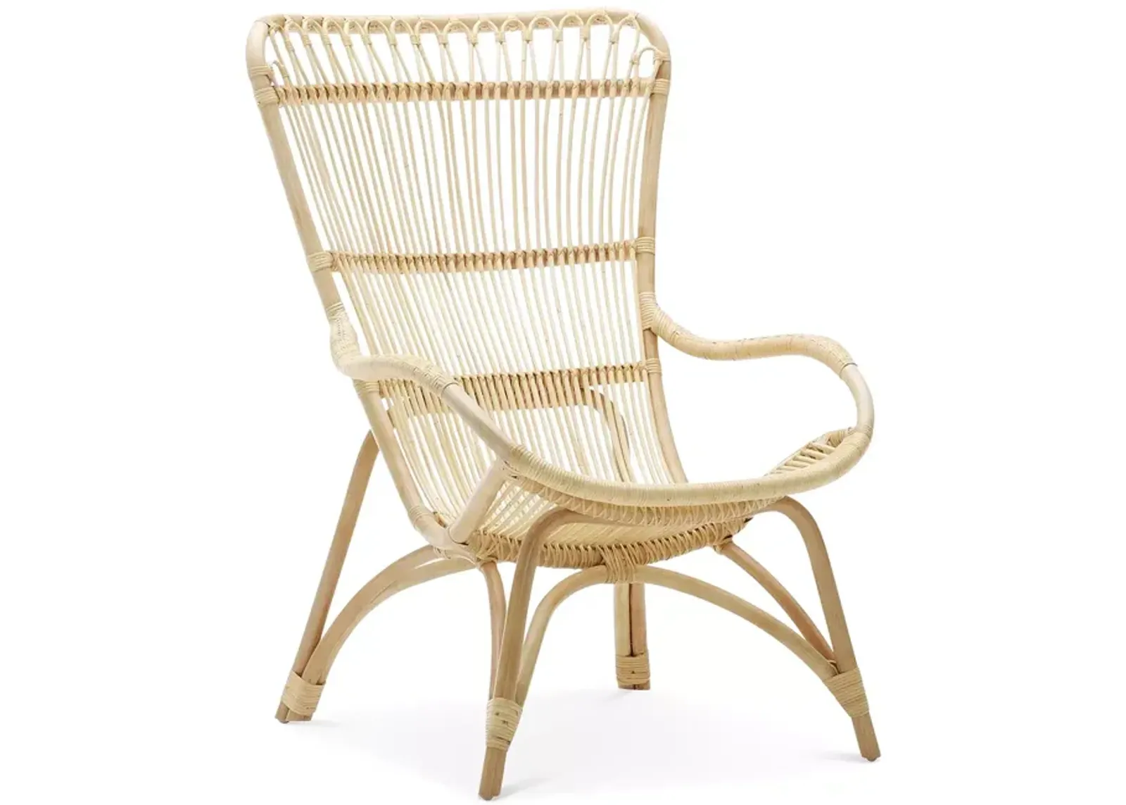 Sika Designs Monet High Back Rattan Lounge Chair