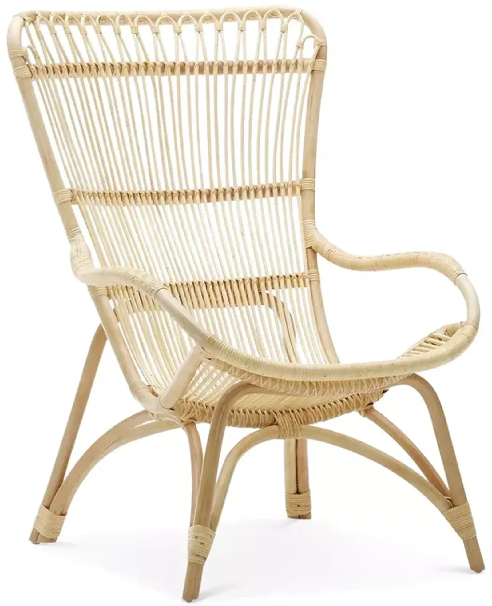 Sika Designs Monet High Back Rattan Lounge Chair