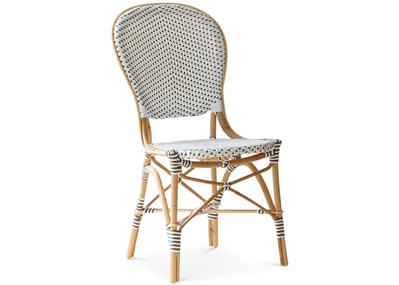 Sika Designs Isabell Rattan Bistro Side Chair